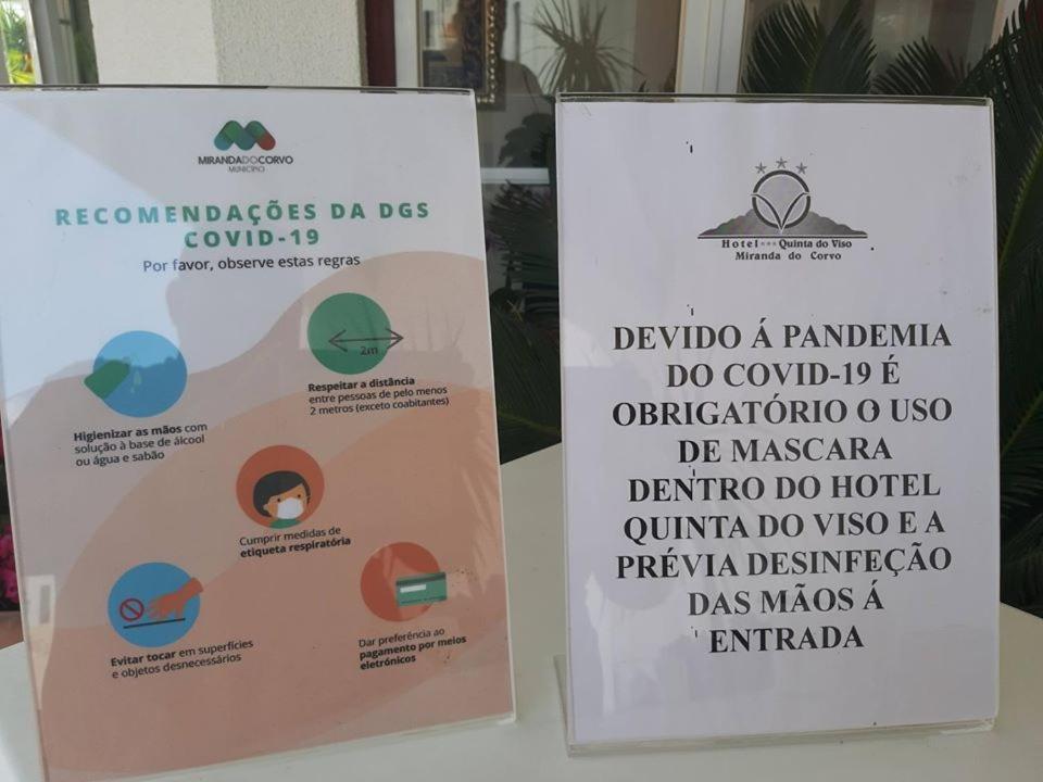 Hotel Quinta Do Viso Miranda do Corvo Exterior photo